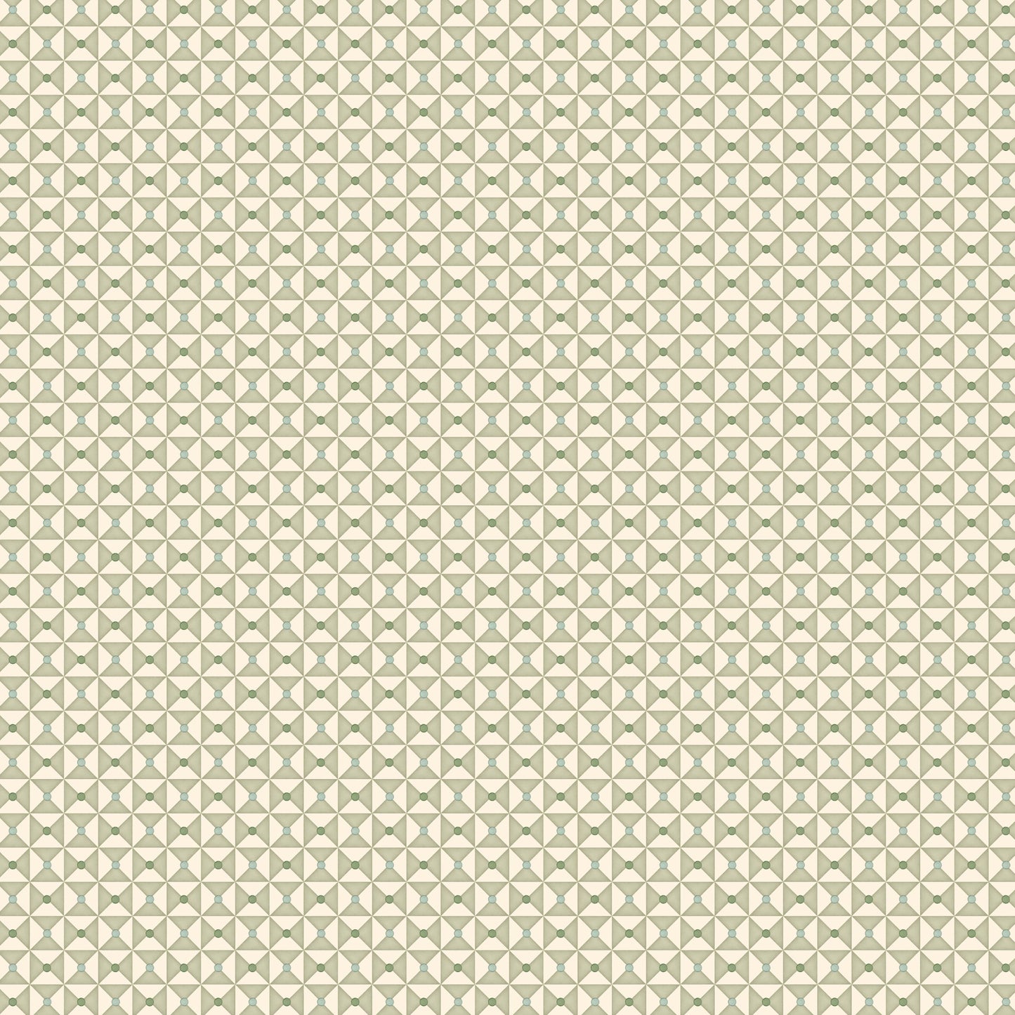 Broken Dishes Wallpaper - Nostalgic Blue