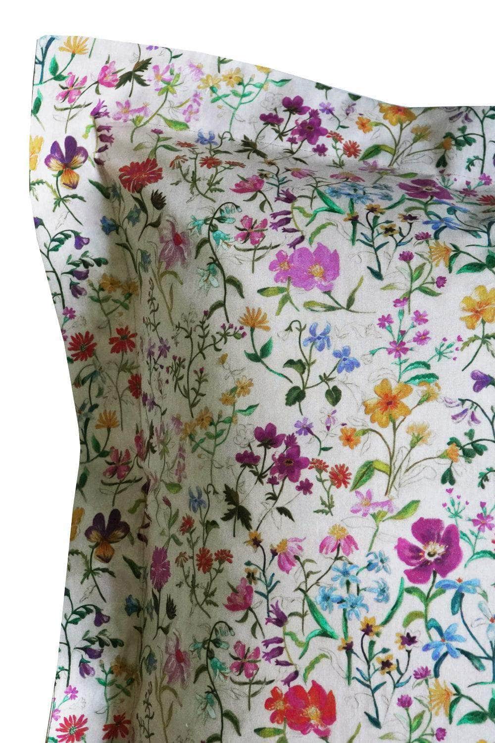 Oxford Pillowcase Made With Liberty Fabric Linen Garden