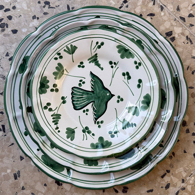 Colomba Turquoise Plate 25 cm