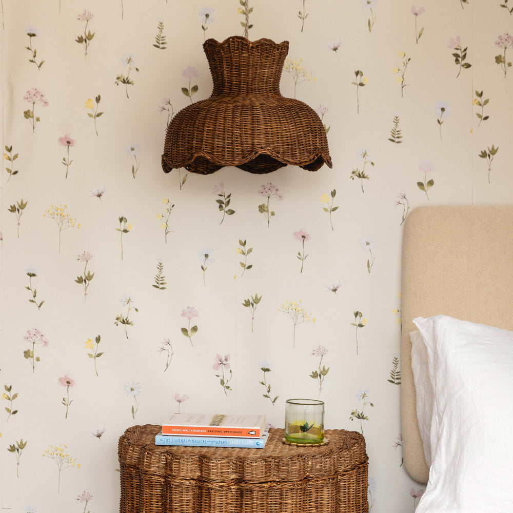 Anar Rattan Pendant Shade (Medium Teak)