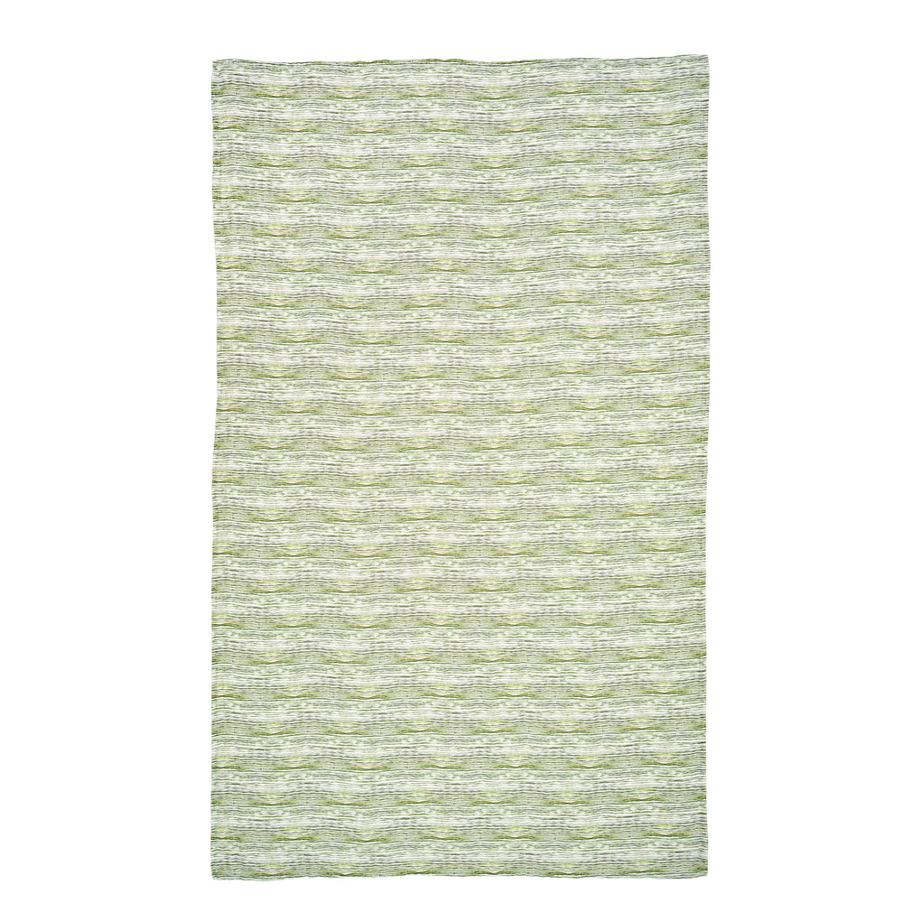 Green Stem Linen Tablecloth