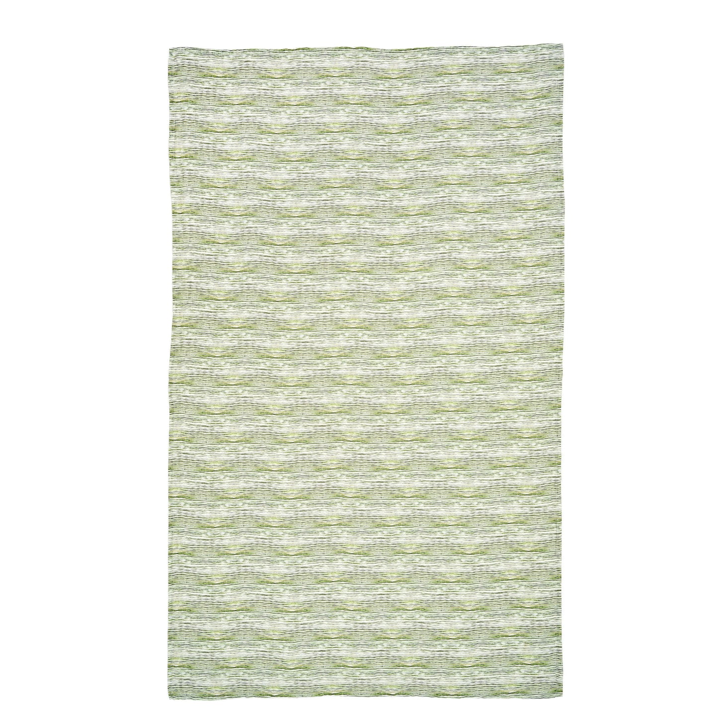 Green Stem Linen Tablecloth