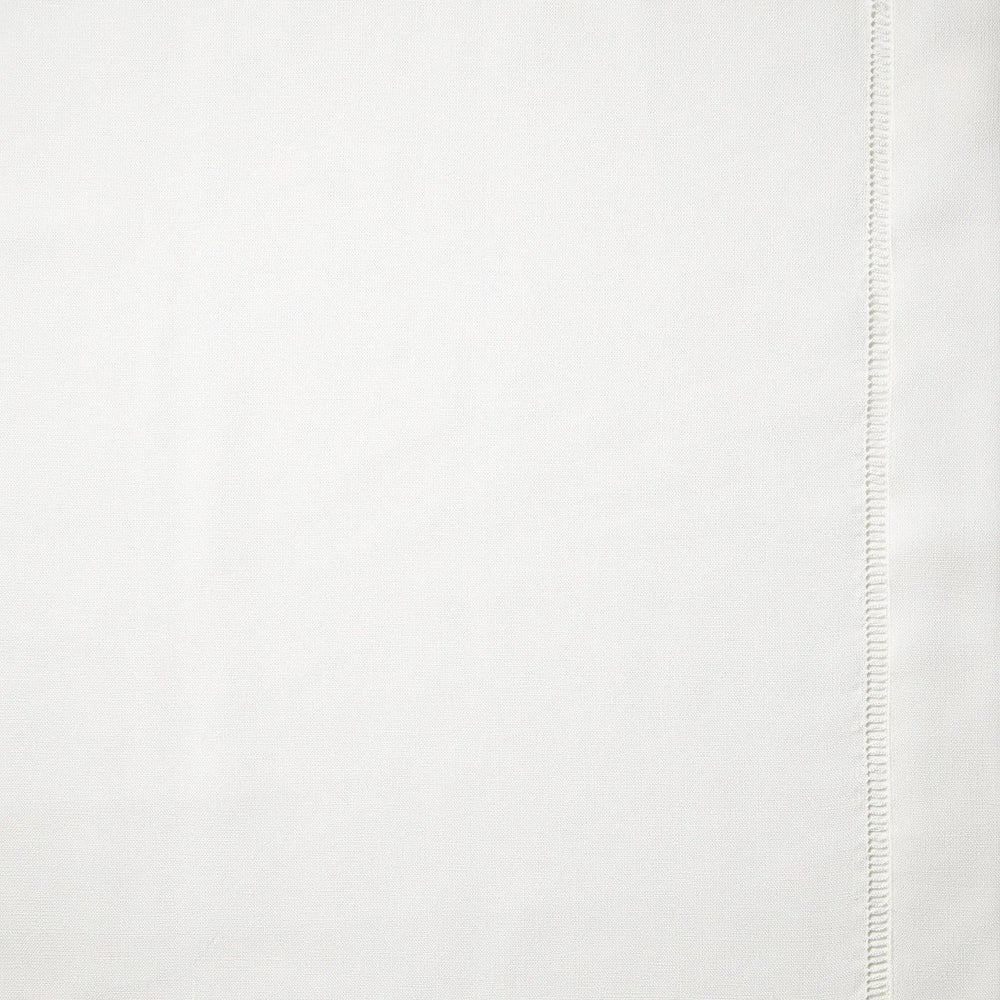Drawn Thread Curtains - Ladder Stitch Edge - Ivory White