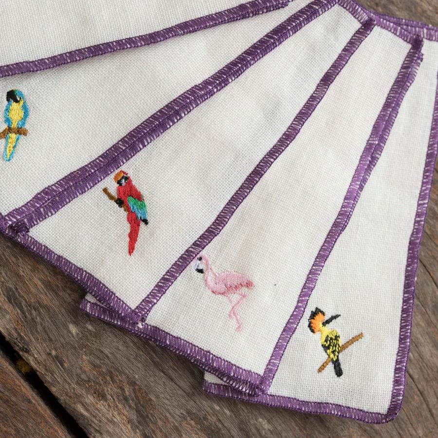 Tropical Cocktail Linen Napkins
