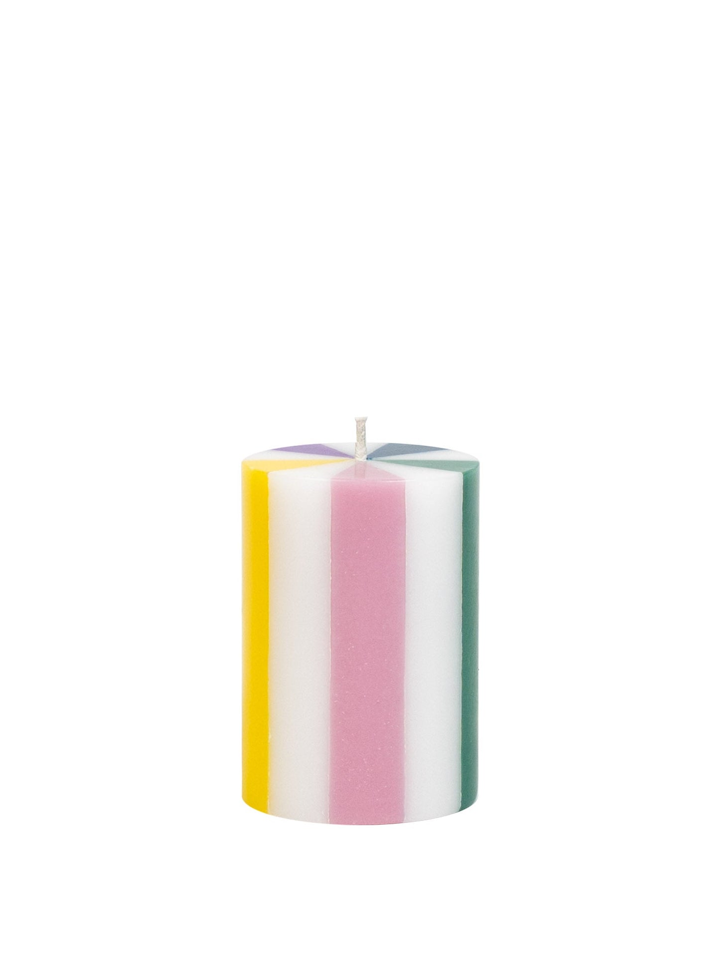 Stripe Pillar Candles S