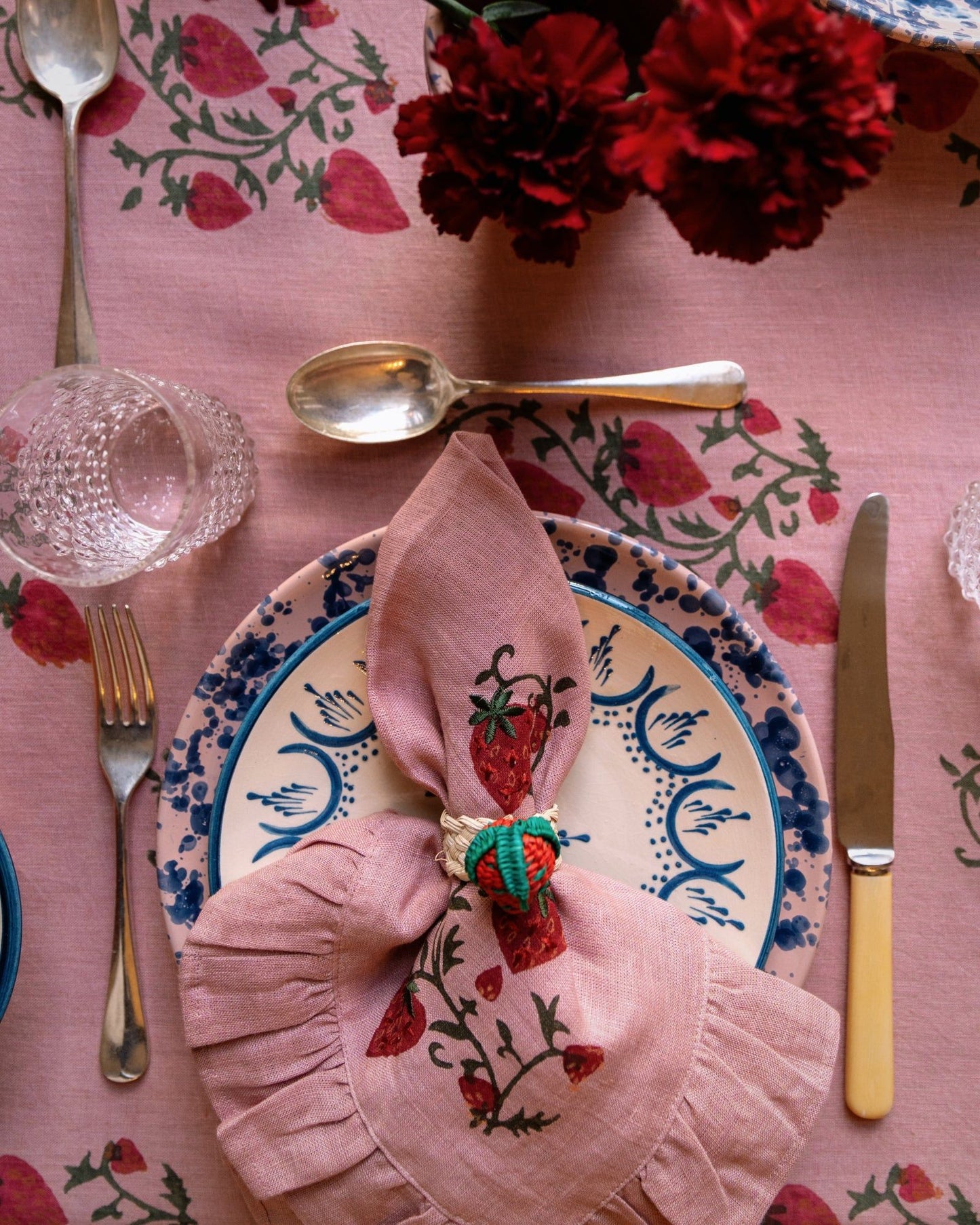 Fraises Des Bois Napkins (Set of 4)