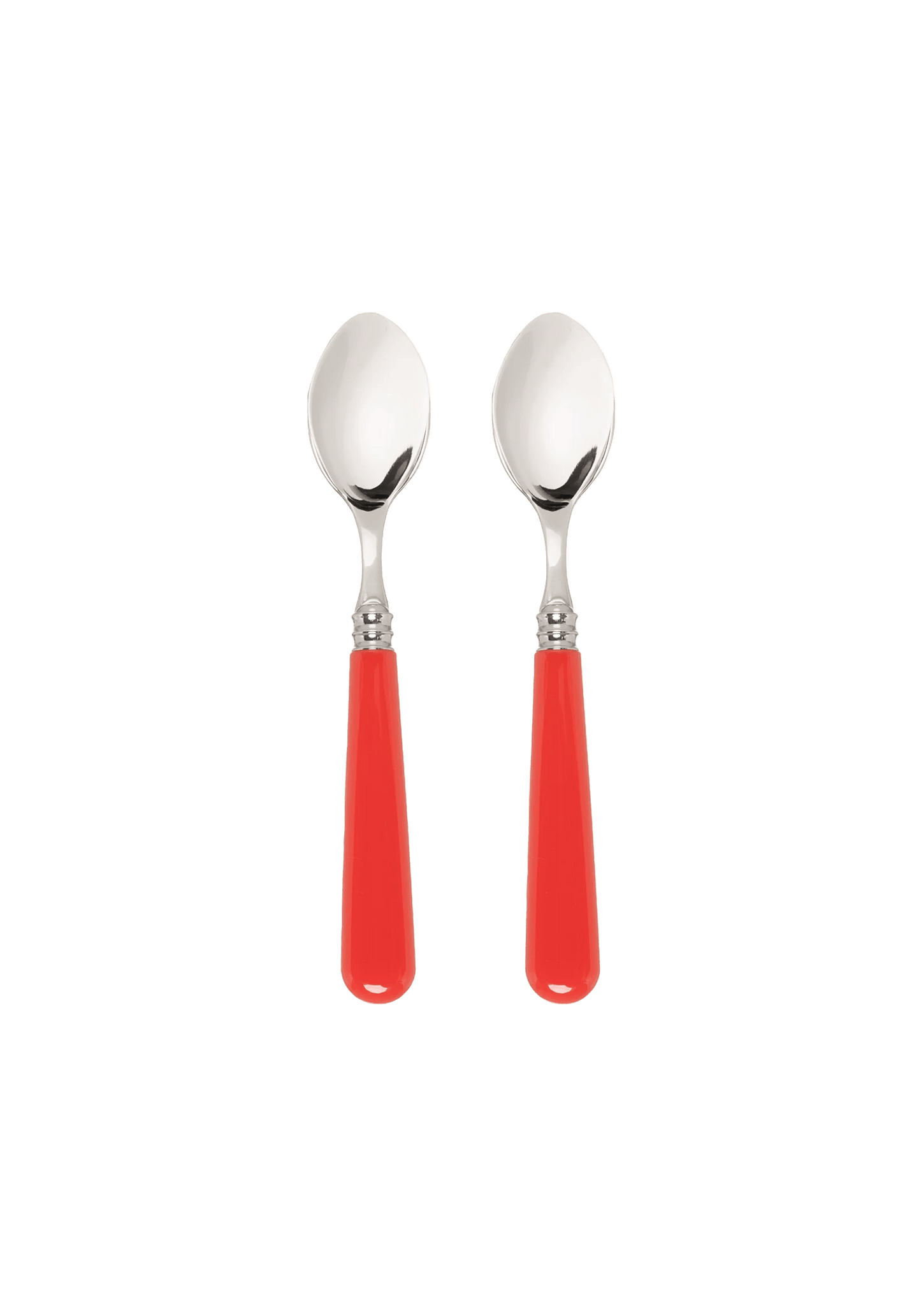 Classic Red Set of 2 Teaspoons