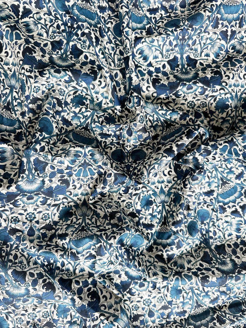 Bedding Made With Liberty Fabric Lodden Navy