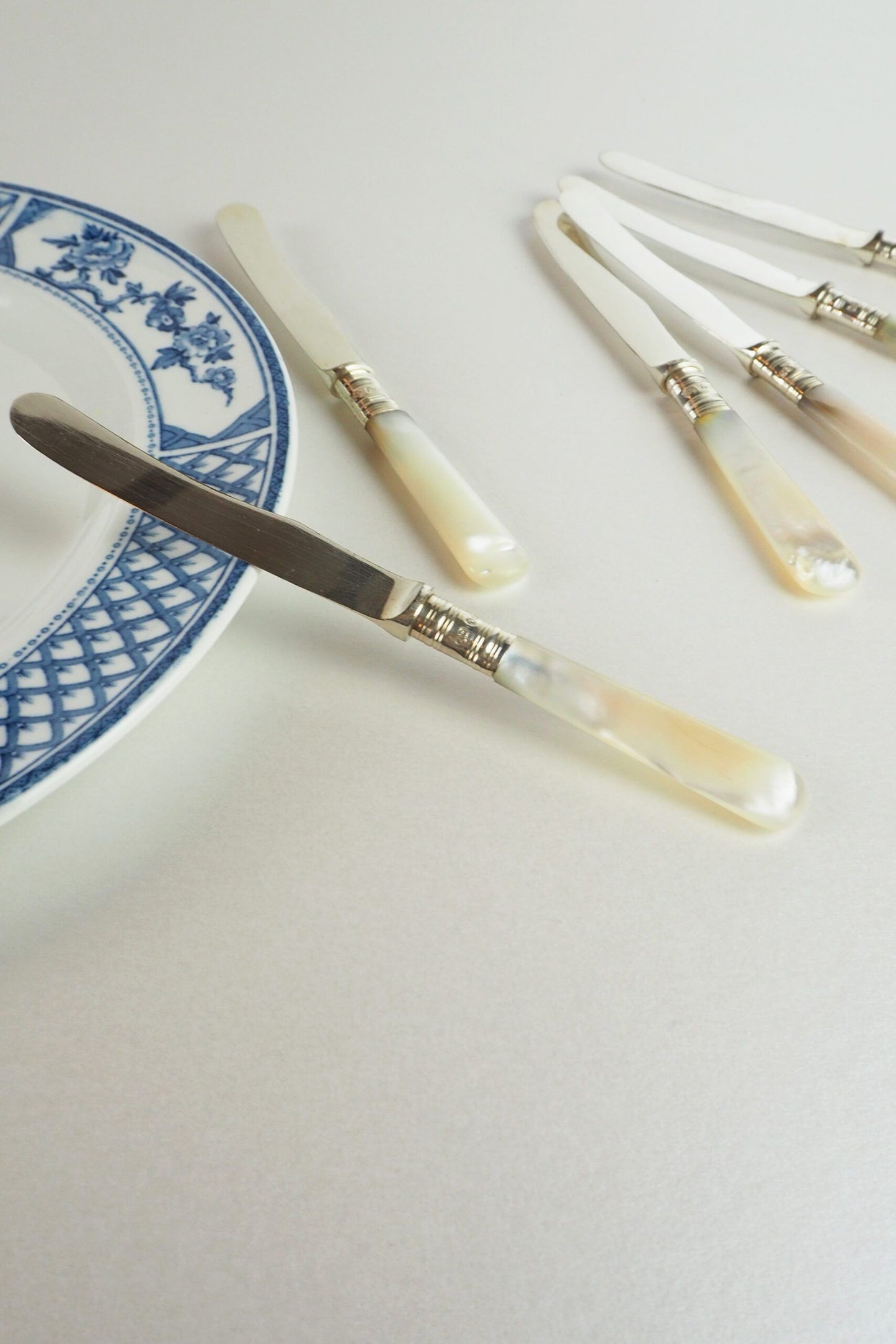 Antique Silver Butter Knives