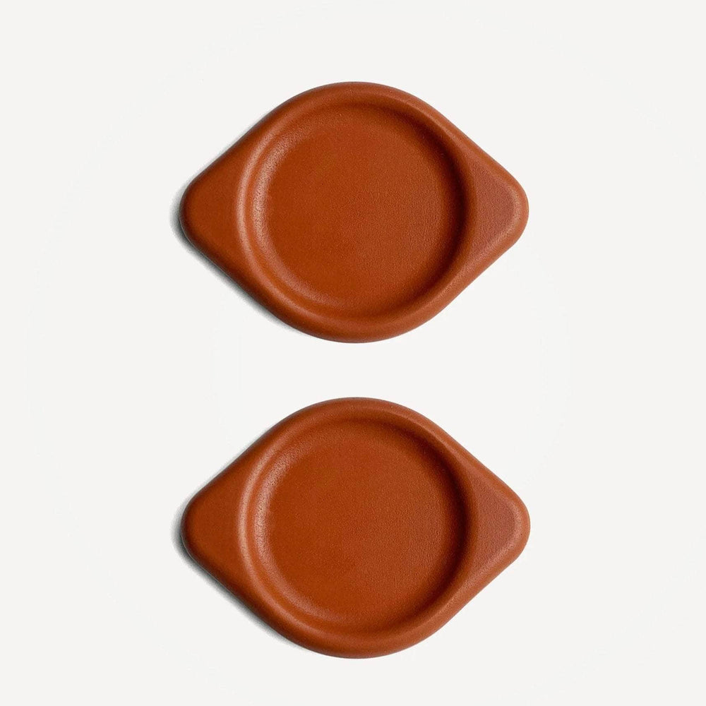 Two Coasters - Burnt Ochre