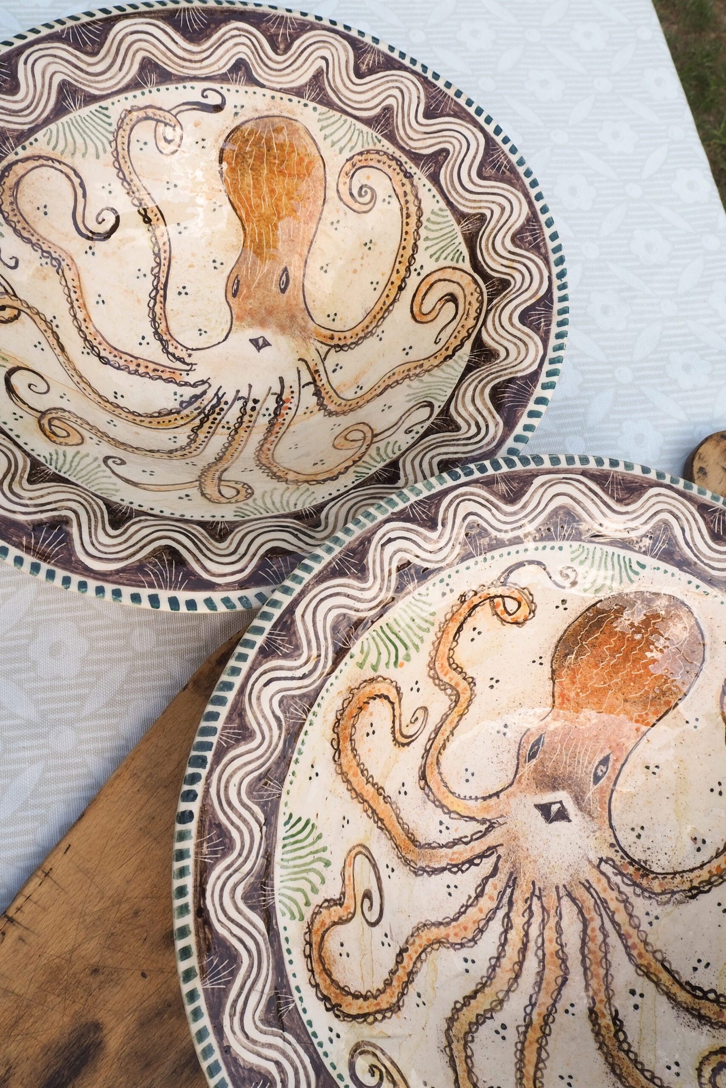 XLarge Octopus Serving Dish