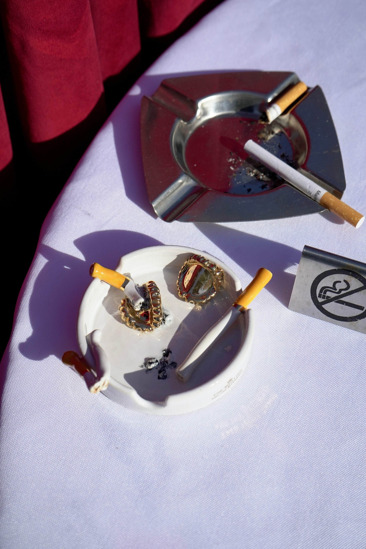Cigarettes & Alcohol Ashtray