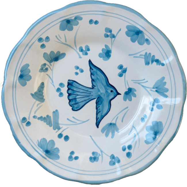 Colomba Turquoise Plate 16cm