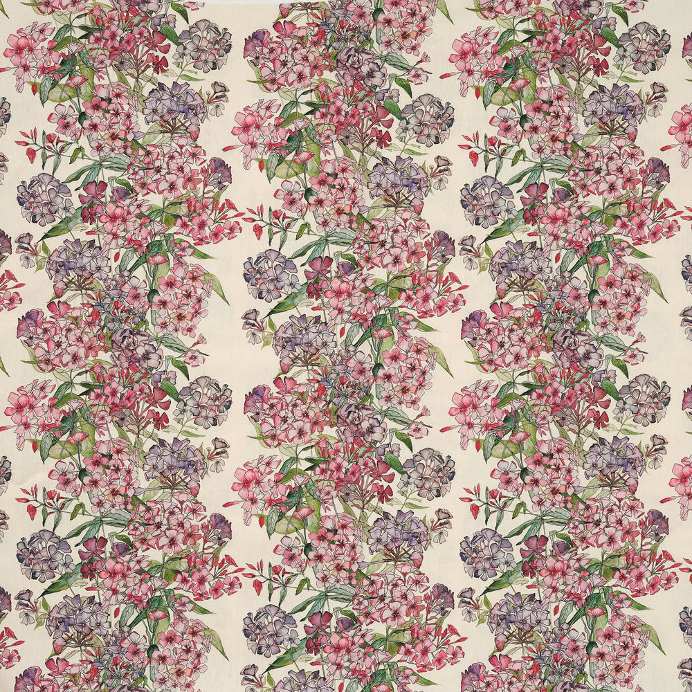 Mixed Phlox Rows Fabric