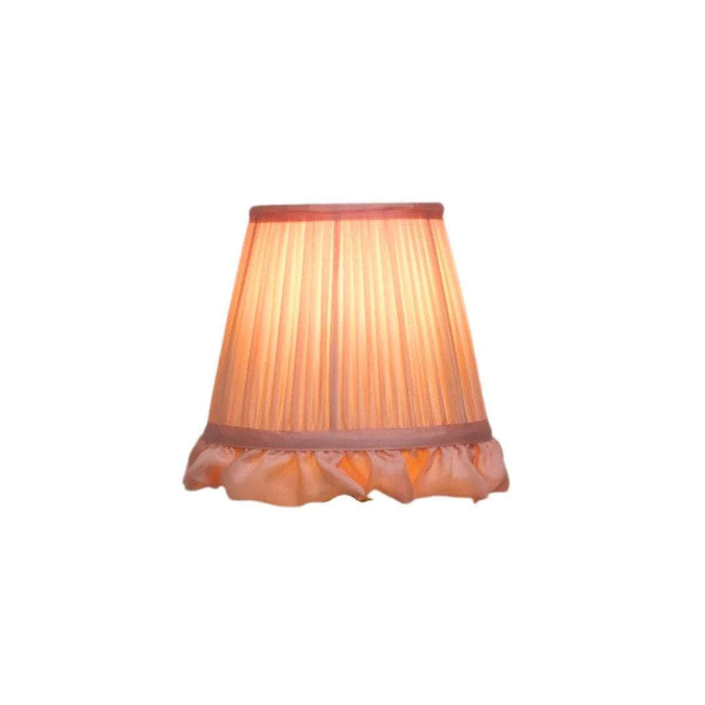 Silk Blush Wall Light Lampshade