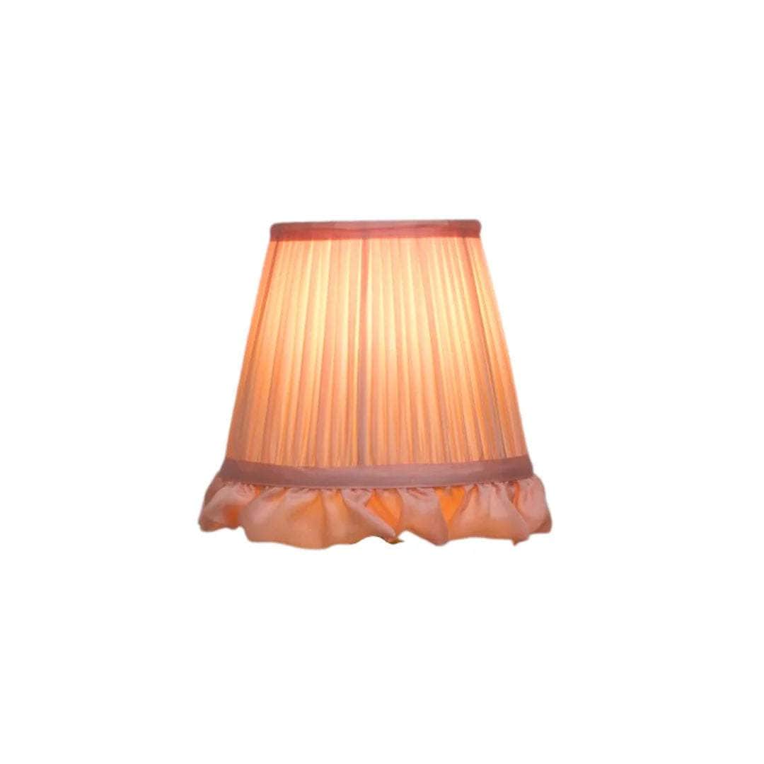 Silk Blush Wall Light Lampshade