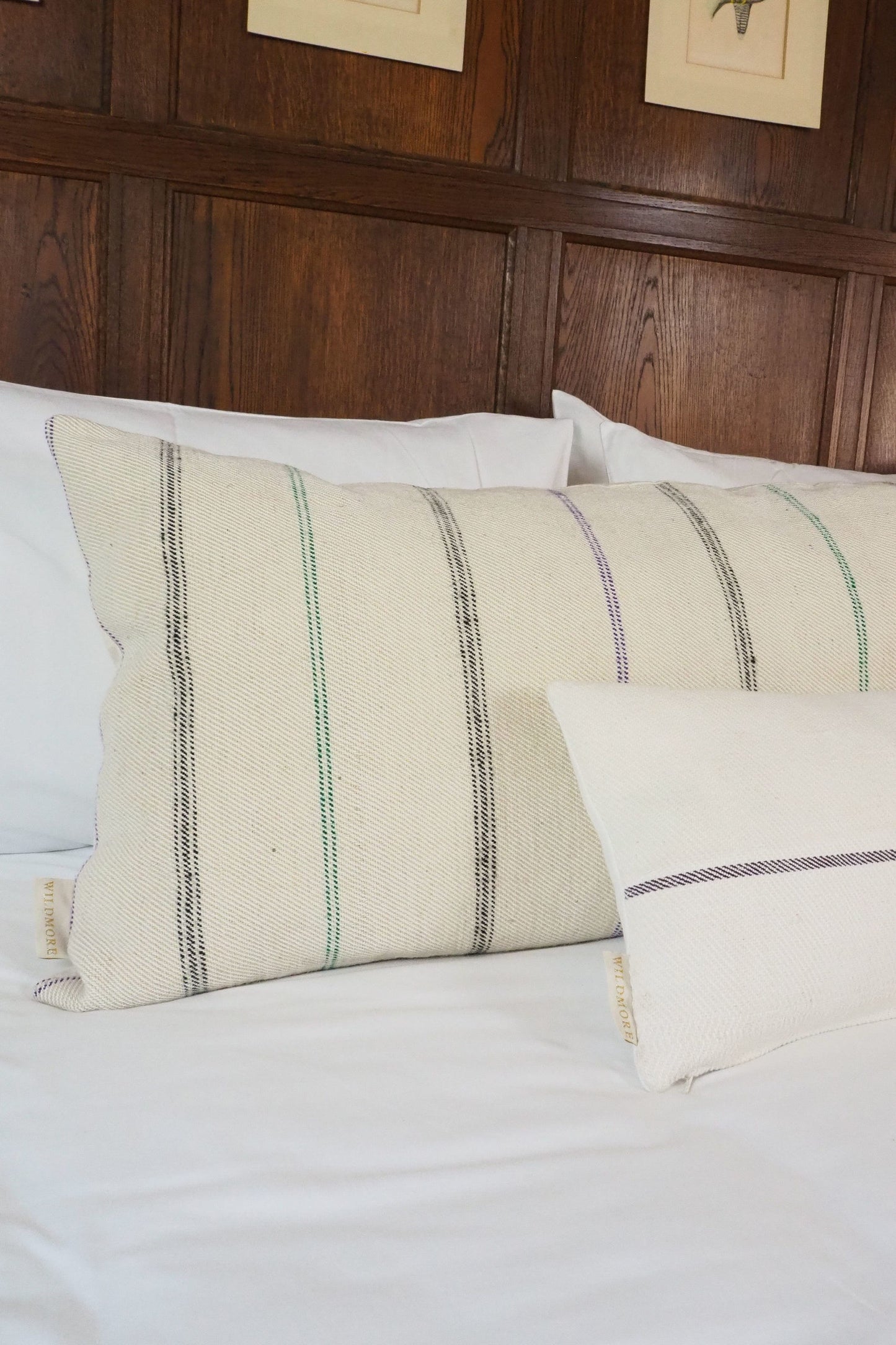 Antique Flour Sack Bolster