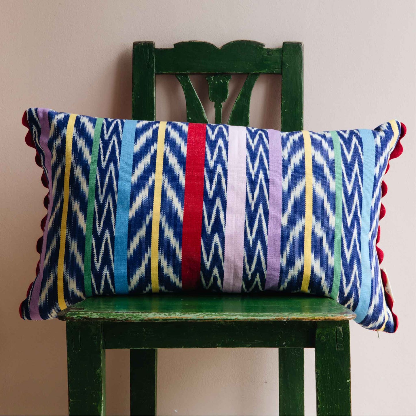 Gloria Oversized Oblong Blue Multi