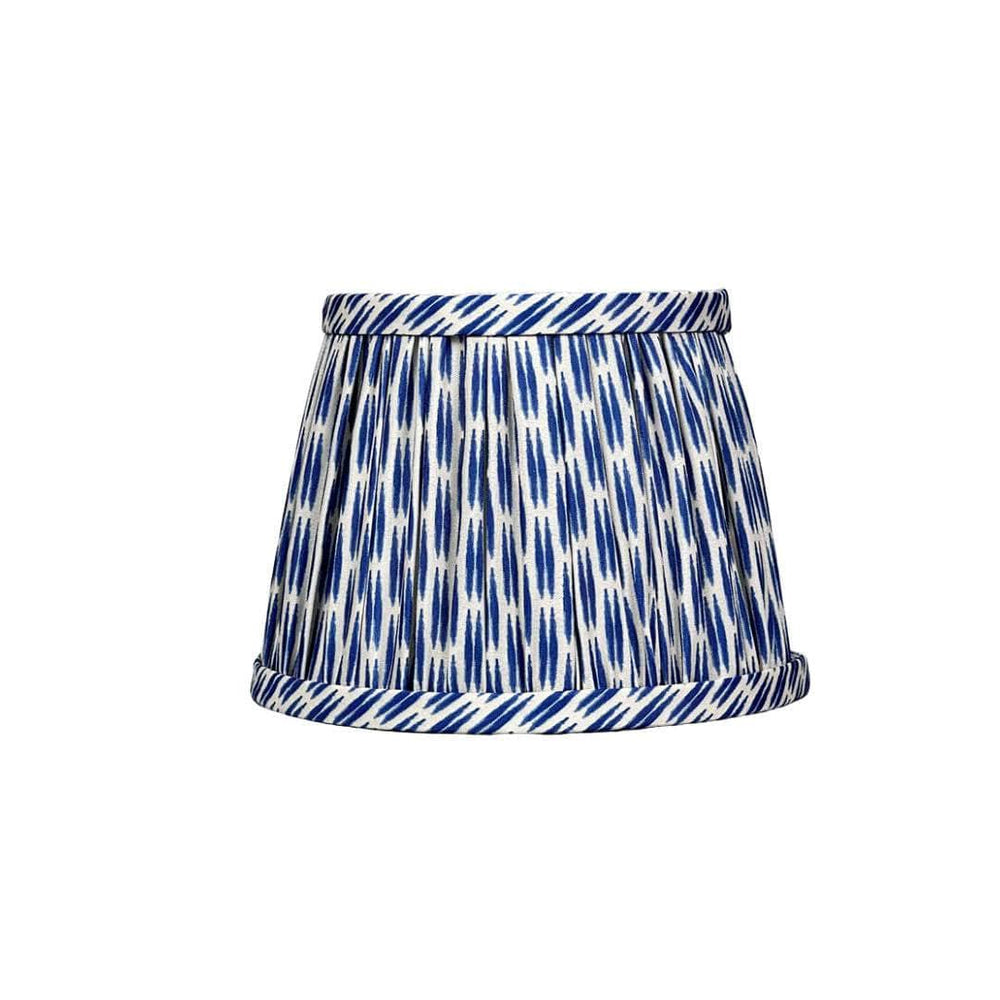 Lampshade Blue Ikat
