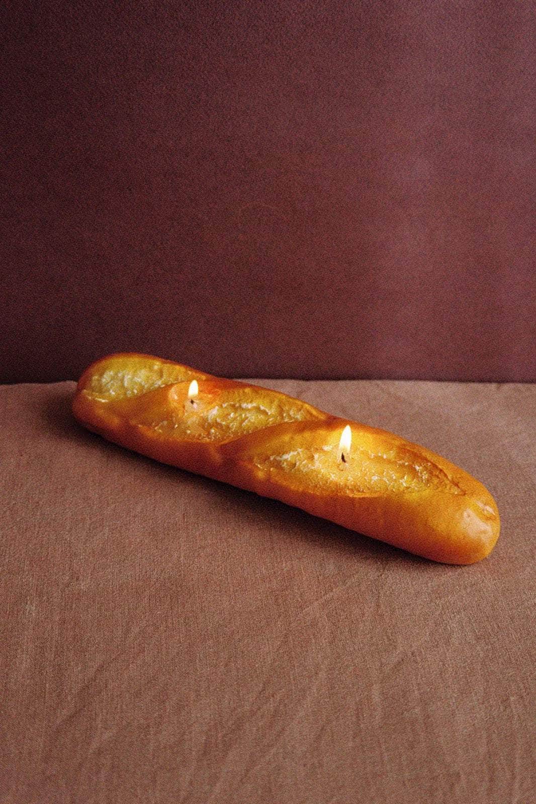 Handmade Baguette Candle