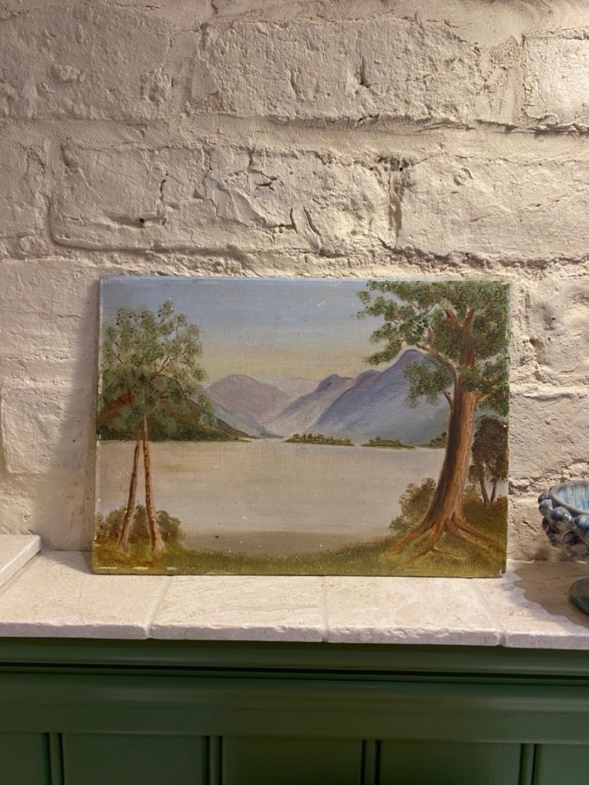 Oil on Board Landscape