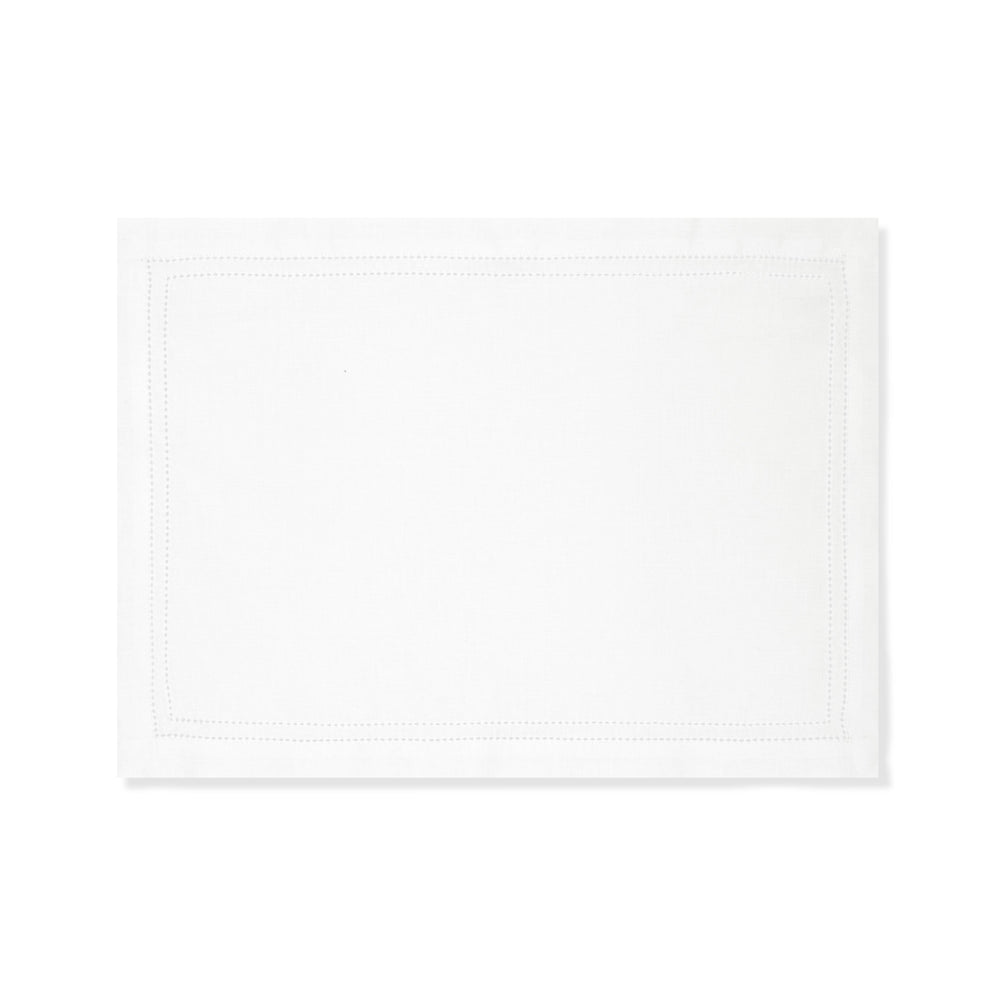 Set of Double Hemstitch Edge Placemats