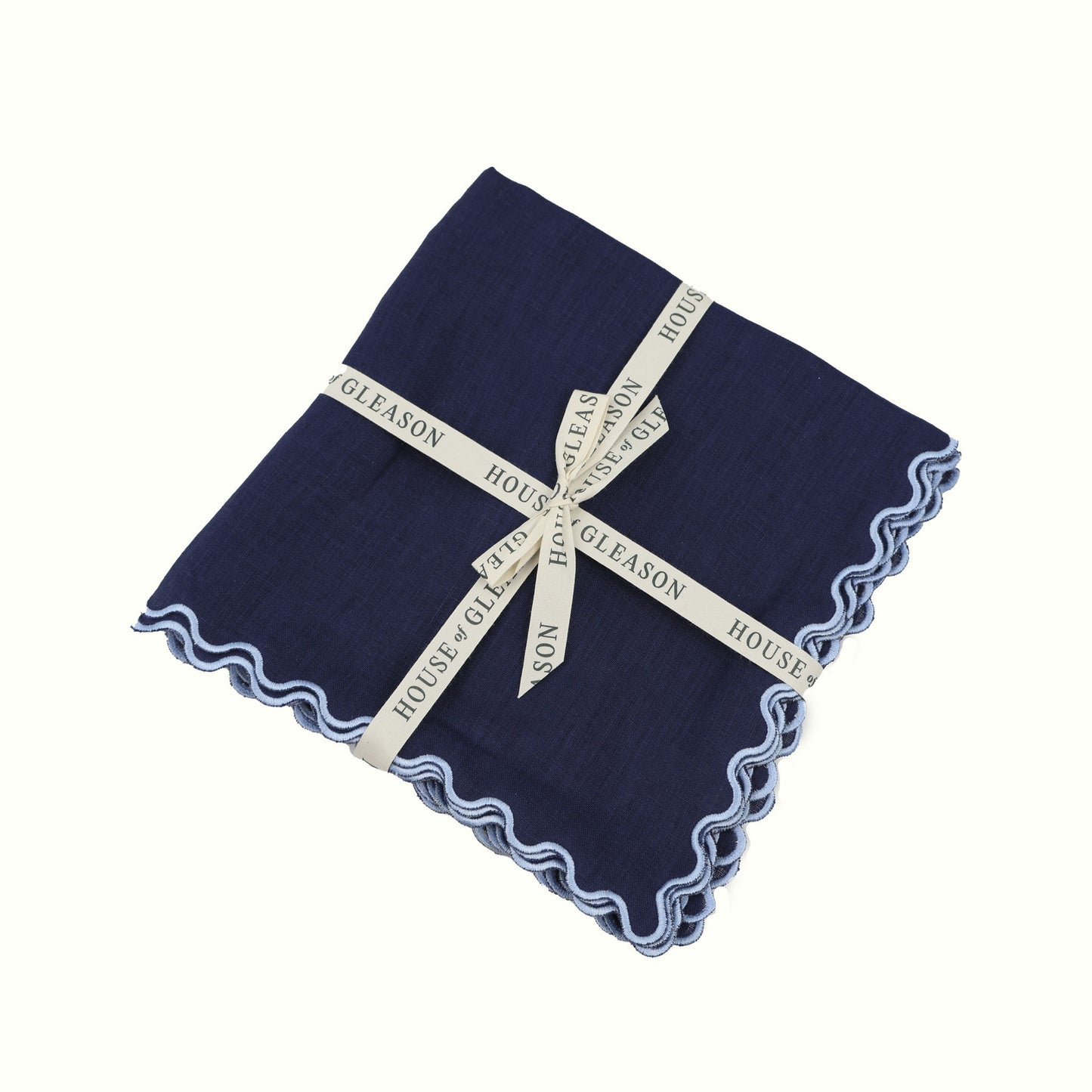 The Vivienne Dinner Napkins - Navy