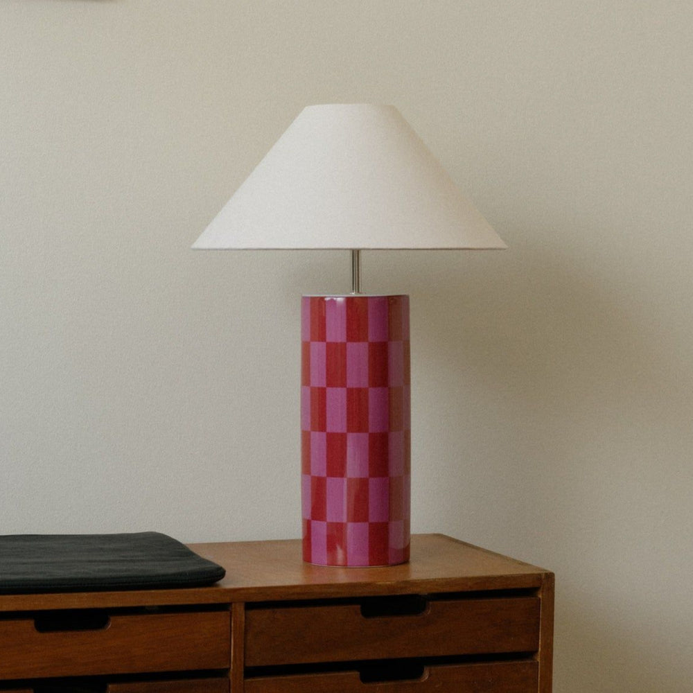 Ombrellina Renaissance Rose + Ivory Table Lamp