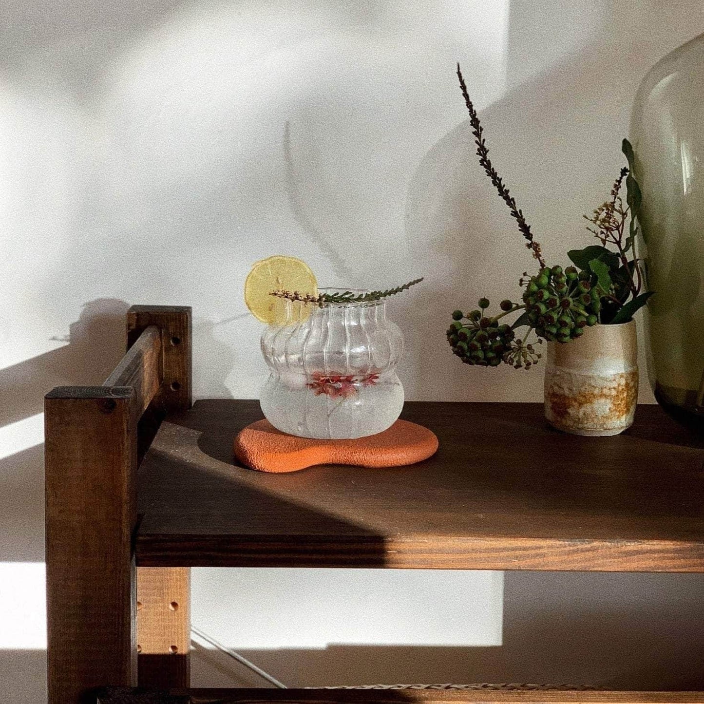 Coasters - Burnt Ochre