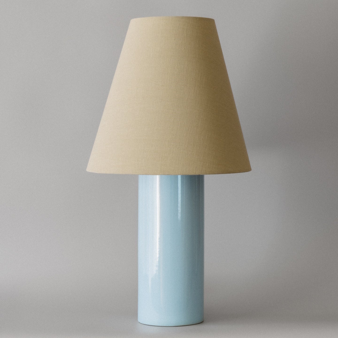 Giro Light Baby Blue & Beige Table Lamp