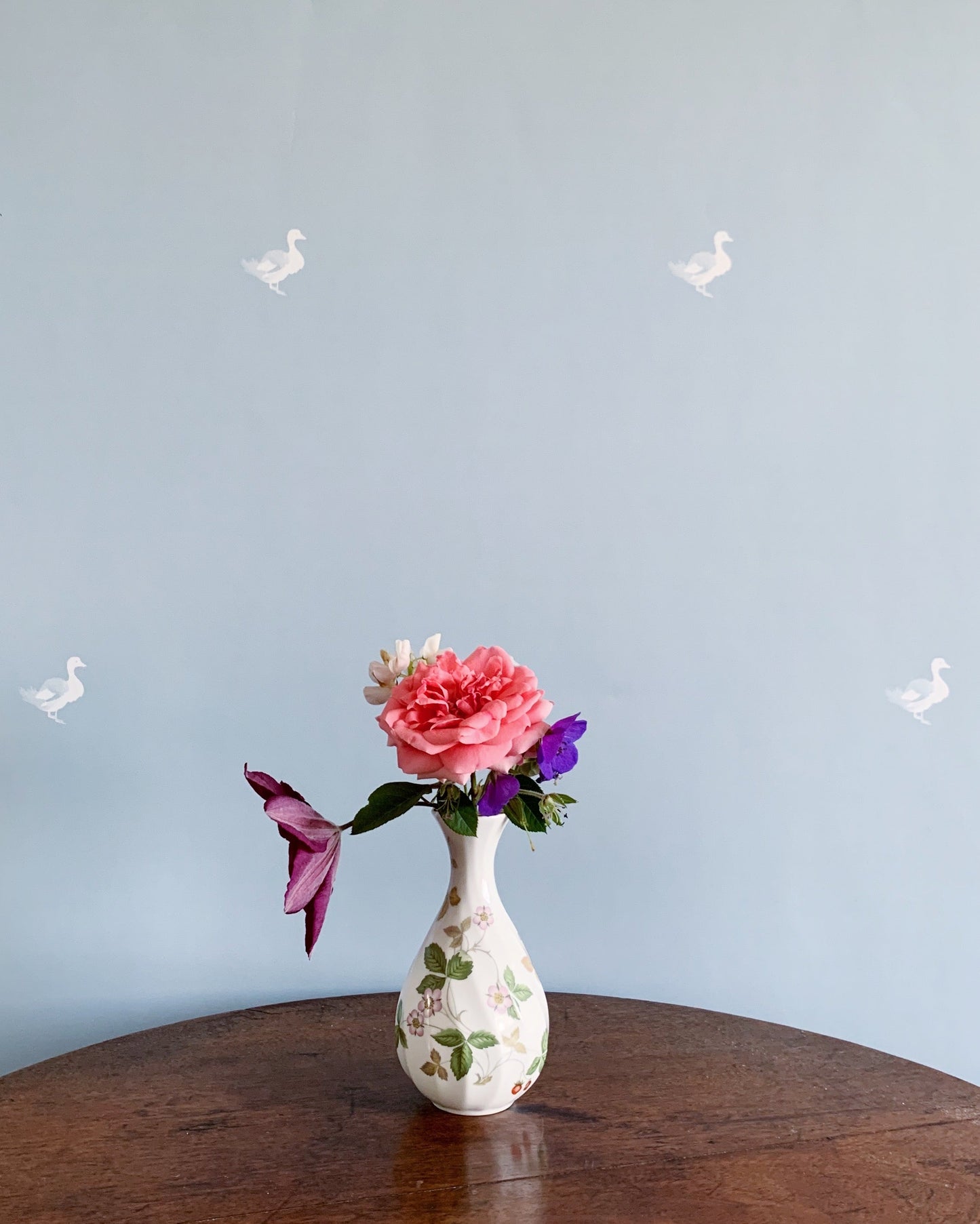 Ducks In A Row Wallpaper – BLUEBIRD