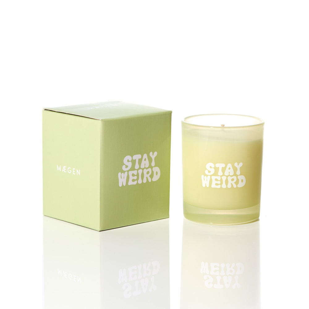 Vibe 'Stay Weird' | Black Coffee & Bergamot Scented Candle