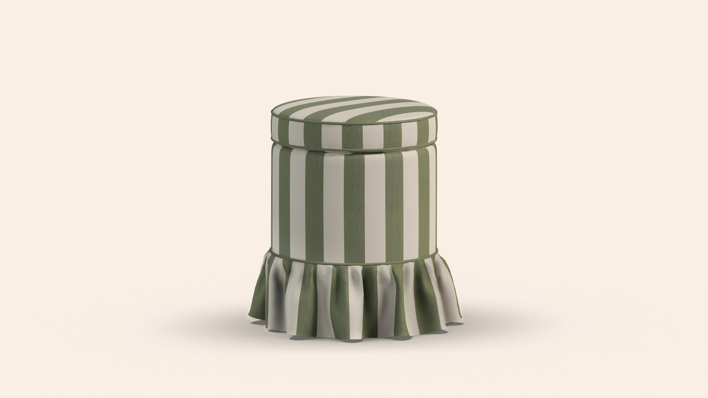 Aurora Footstool, Artichoke