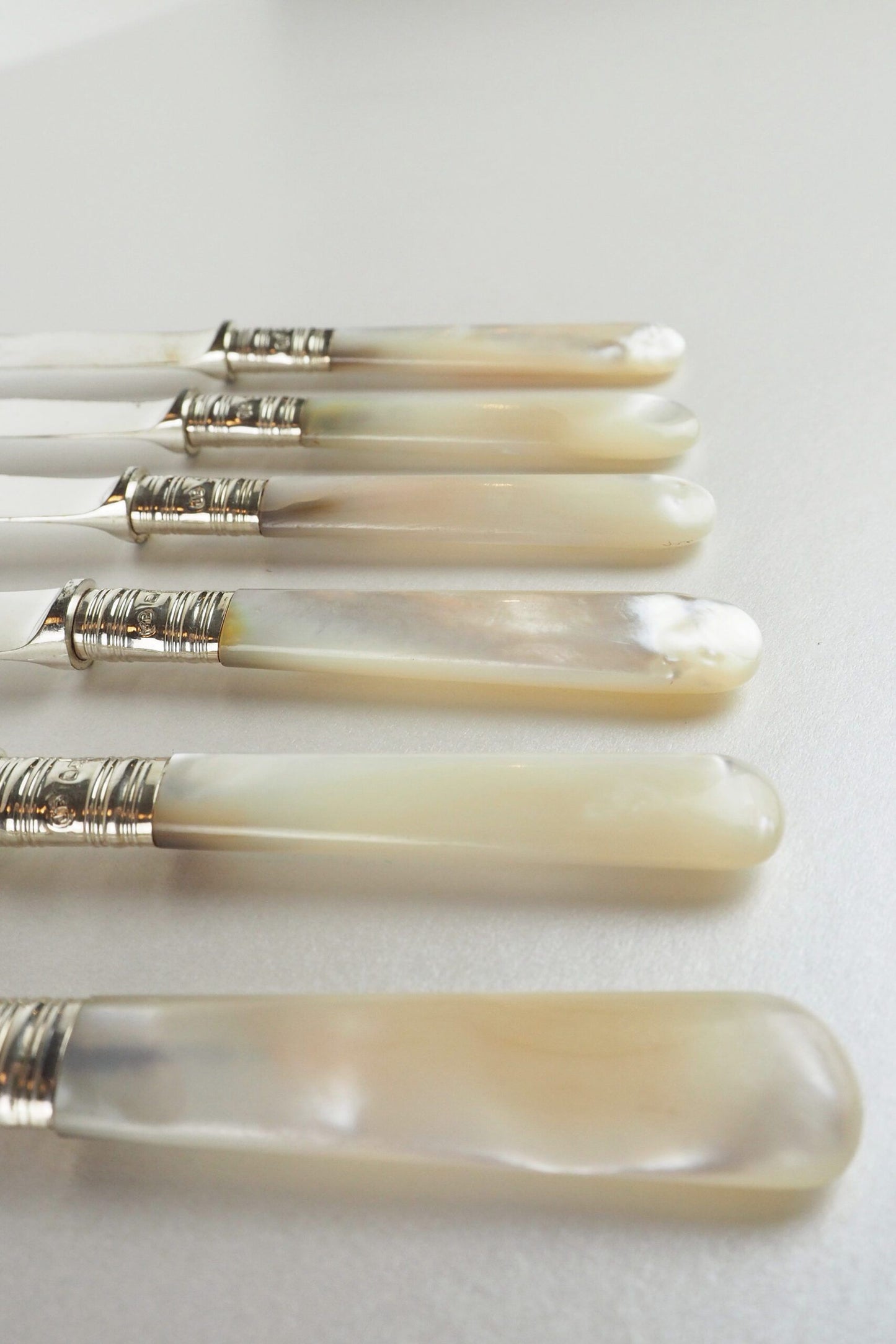 Antique Silver Butter Knives