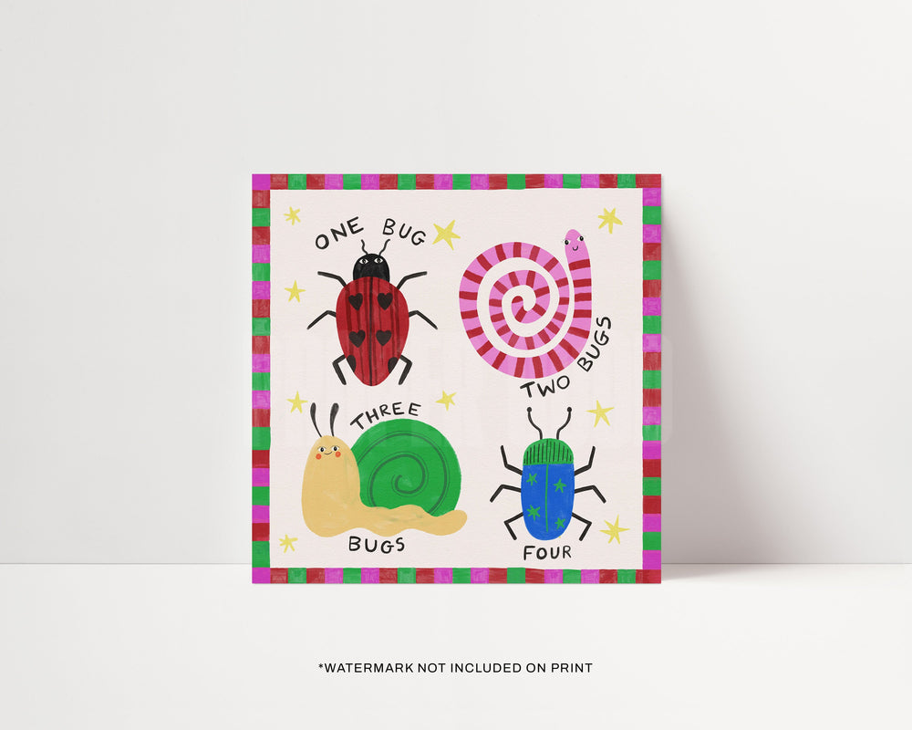 Bug Hunt Kids Print