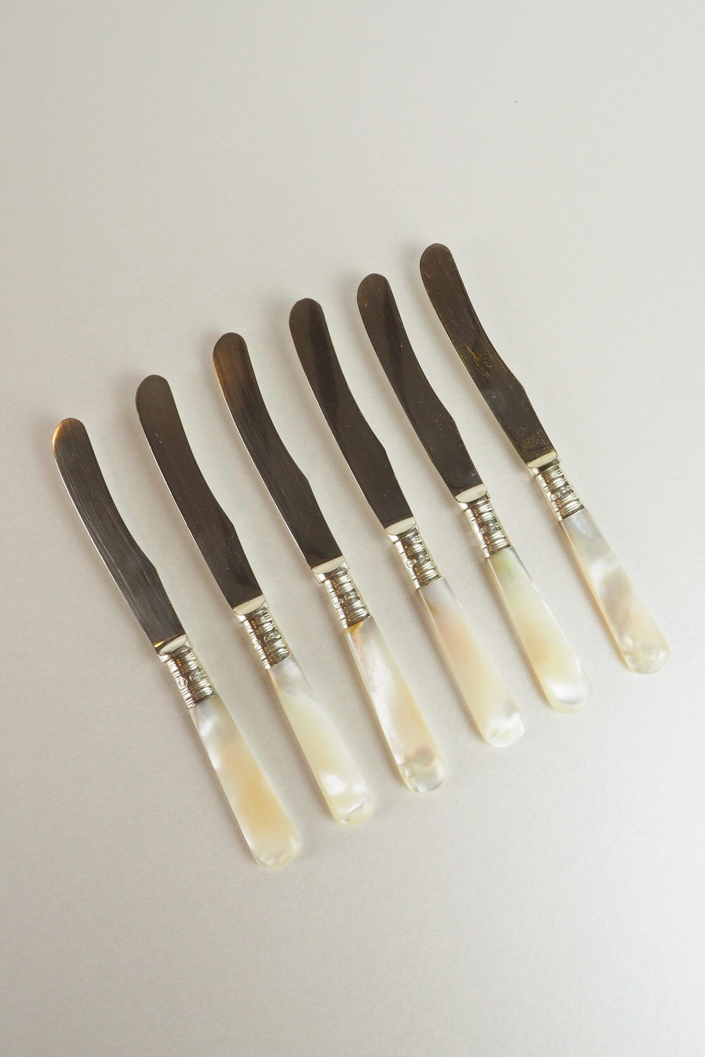 Antique Silver Butter Knives
