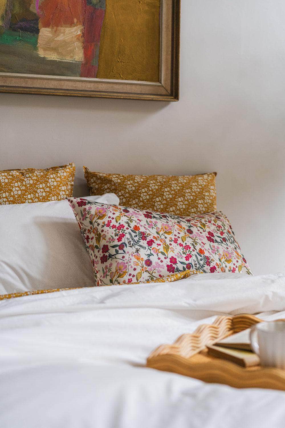 Silk Pillowcase Made With Liberty Fabric Heidi