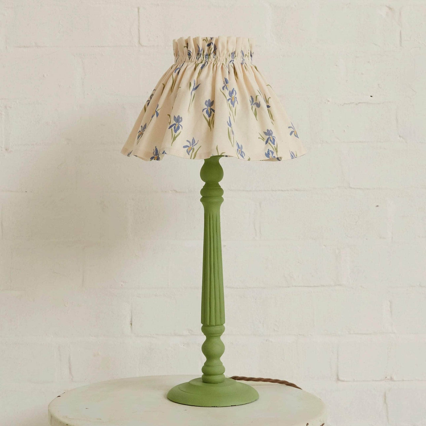 Iris, Calico Skirt Lampshade