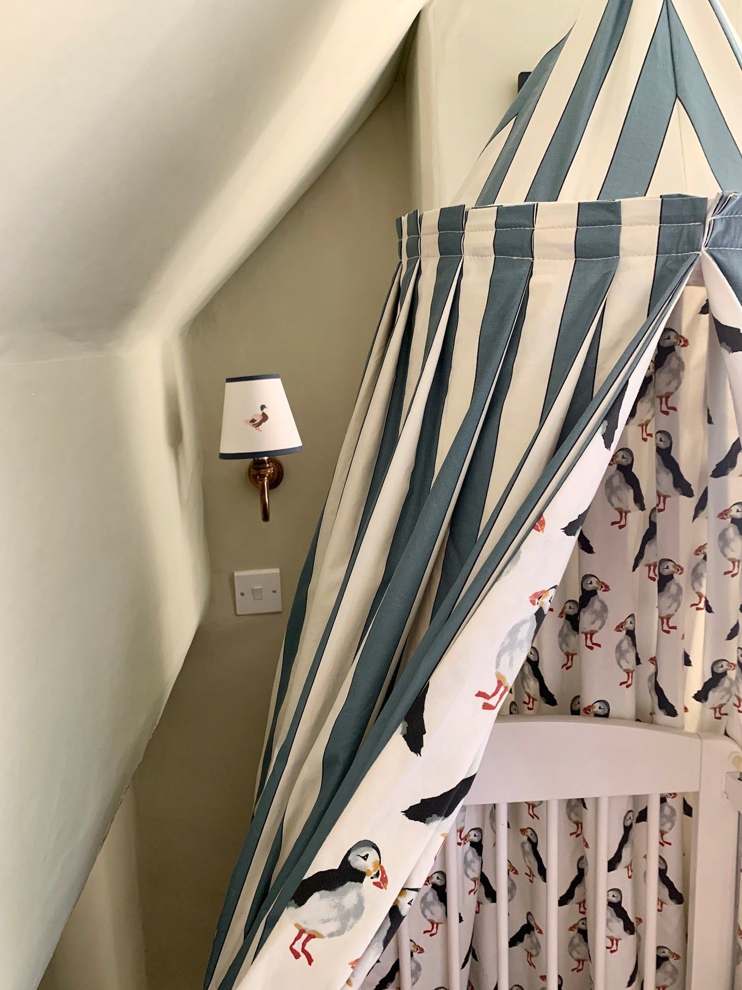 5” Candle Clip Lampshade Ducks In A Row – CLASSIC