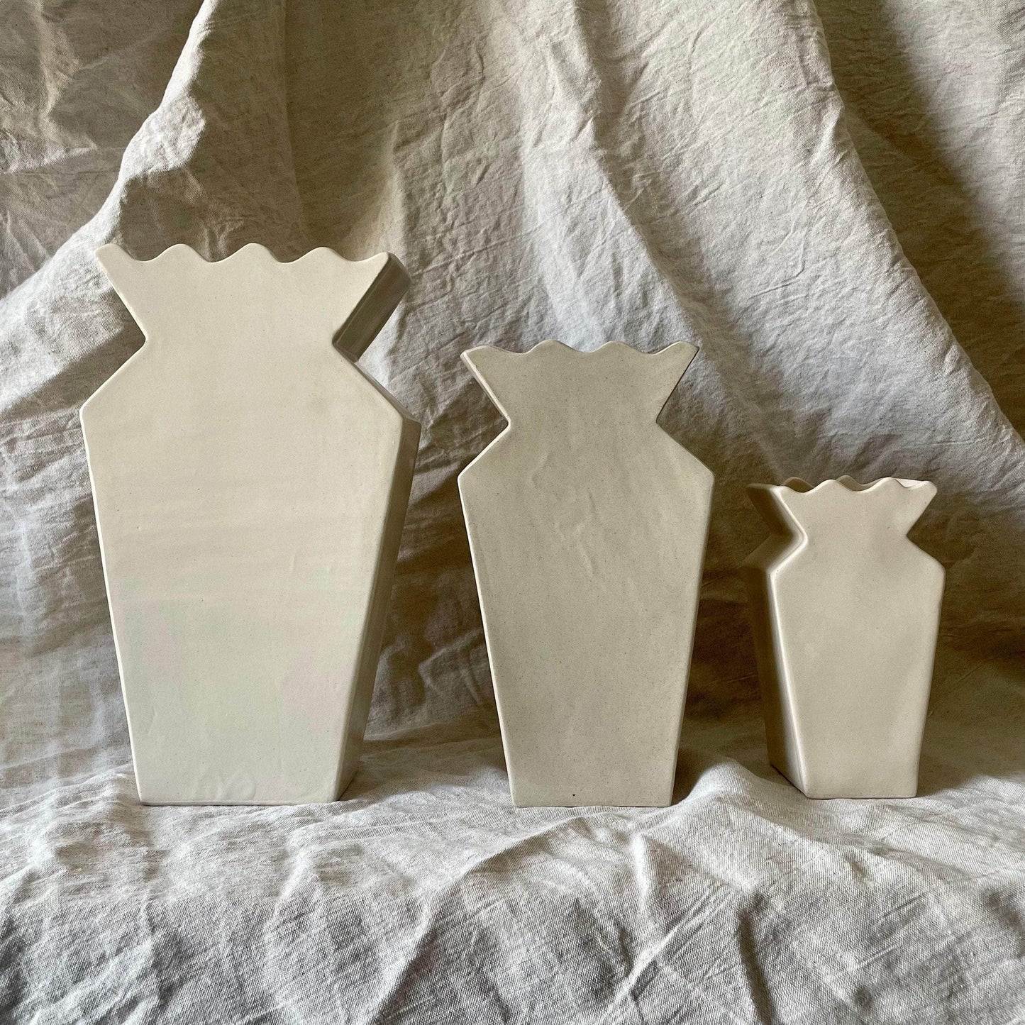Mini Wavy Top Vase