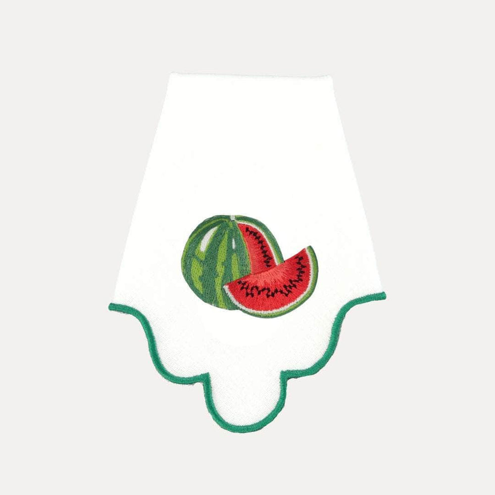 Wavy Napkin with Watermelon