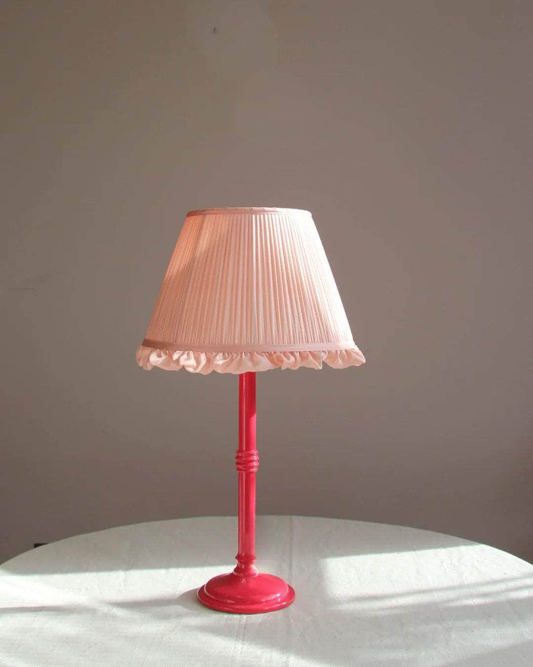 Silk Blush Lampshade