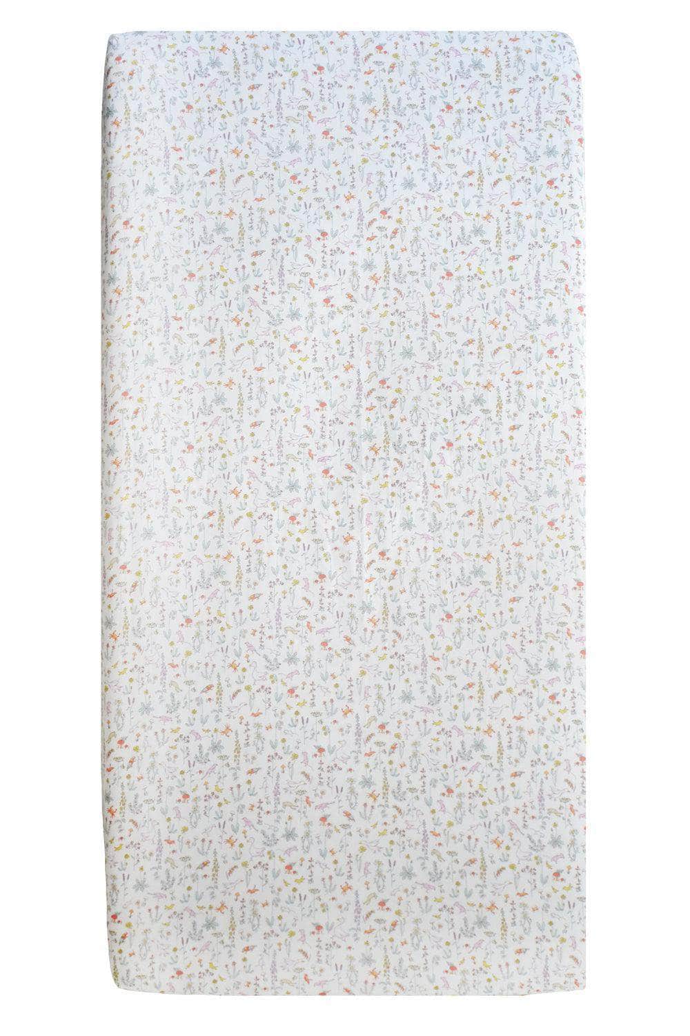 Fitted Sheet Made With Liberty Fabric Theo Pink