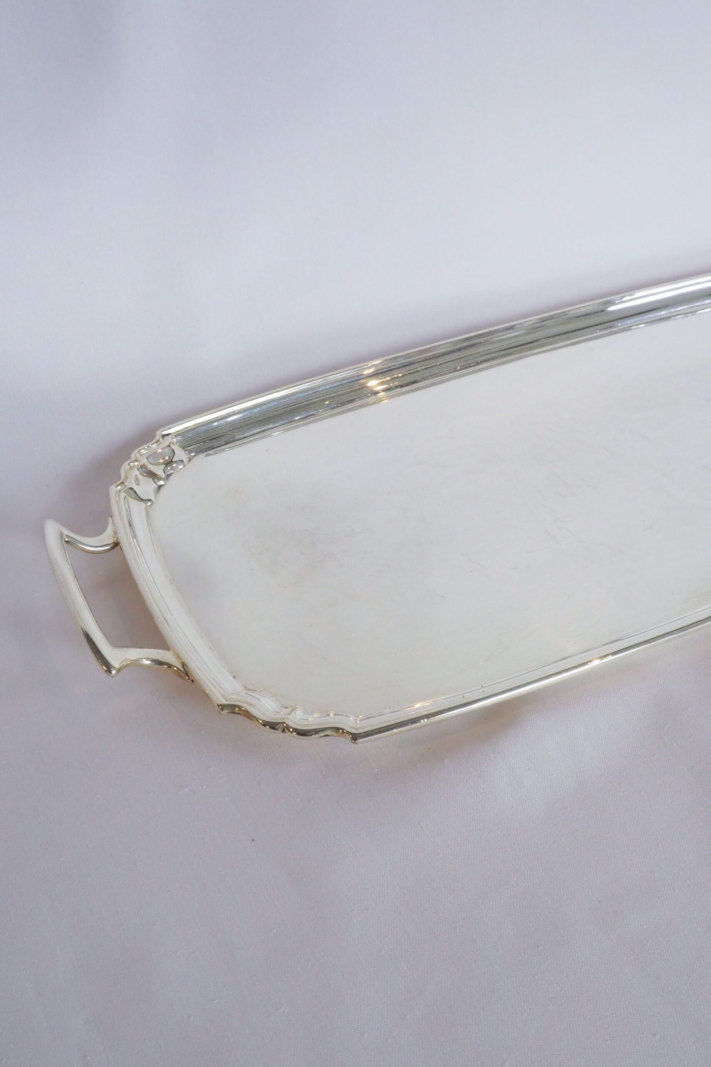 Antique Silver Plate Tray