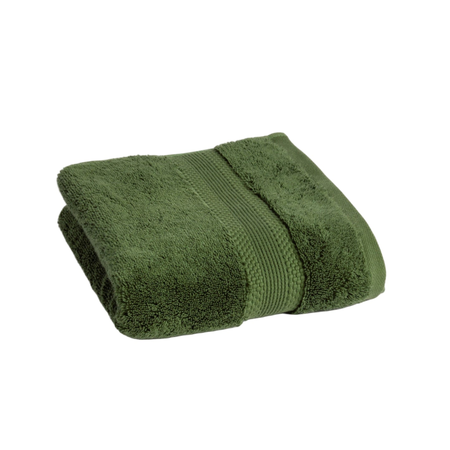 Organic Cotton Hand Towel - Forest Green