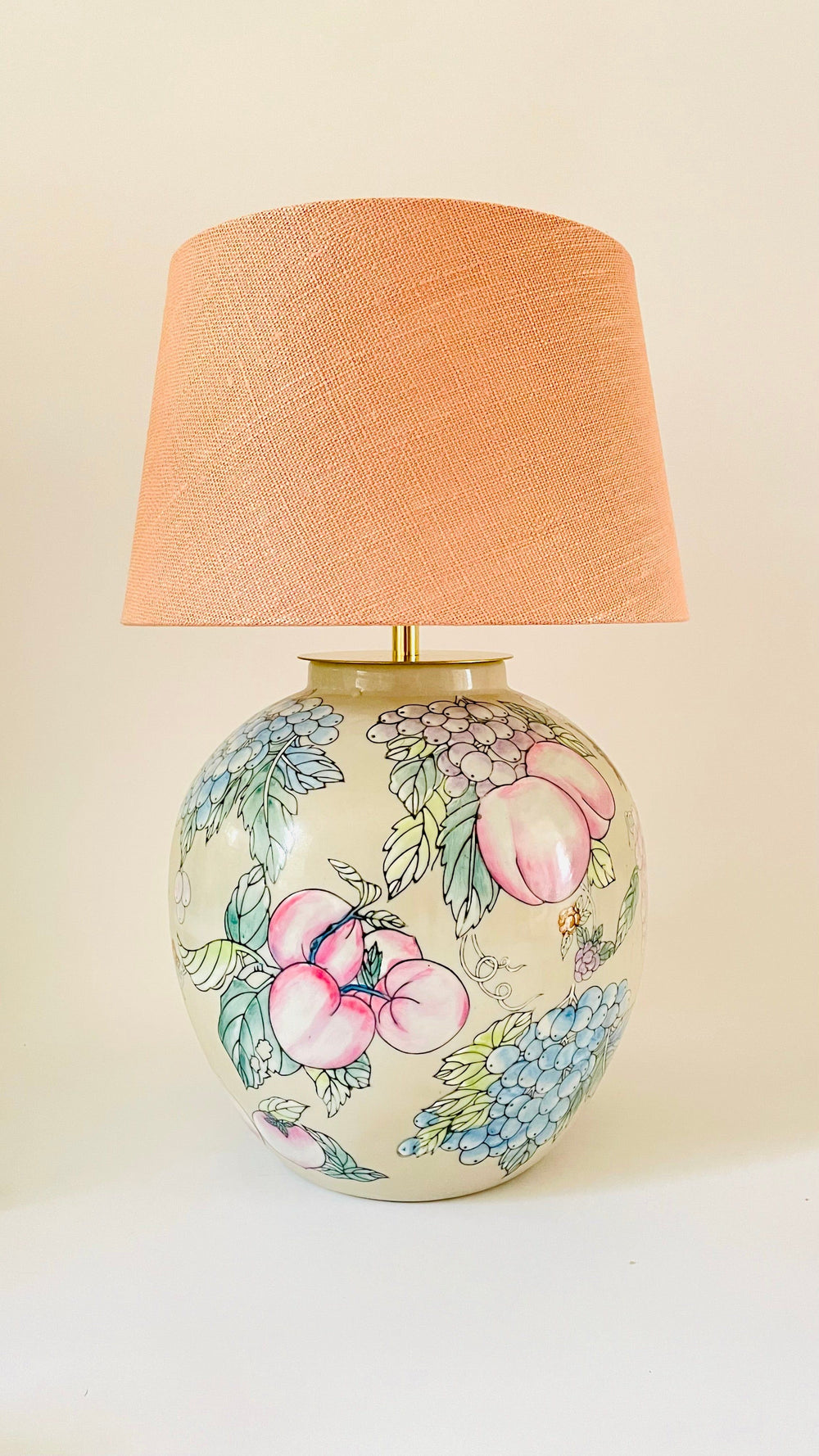 Antique Fruit Lamp