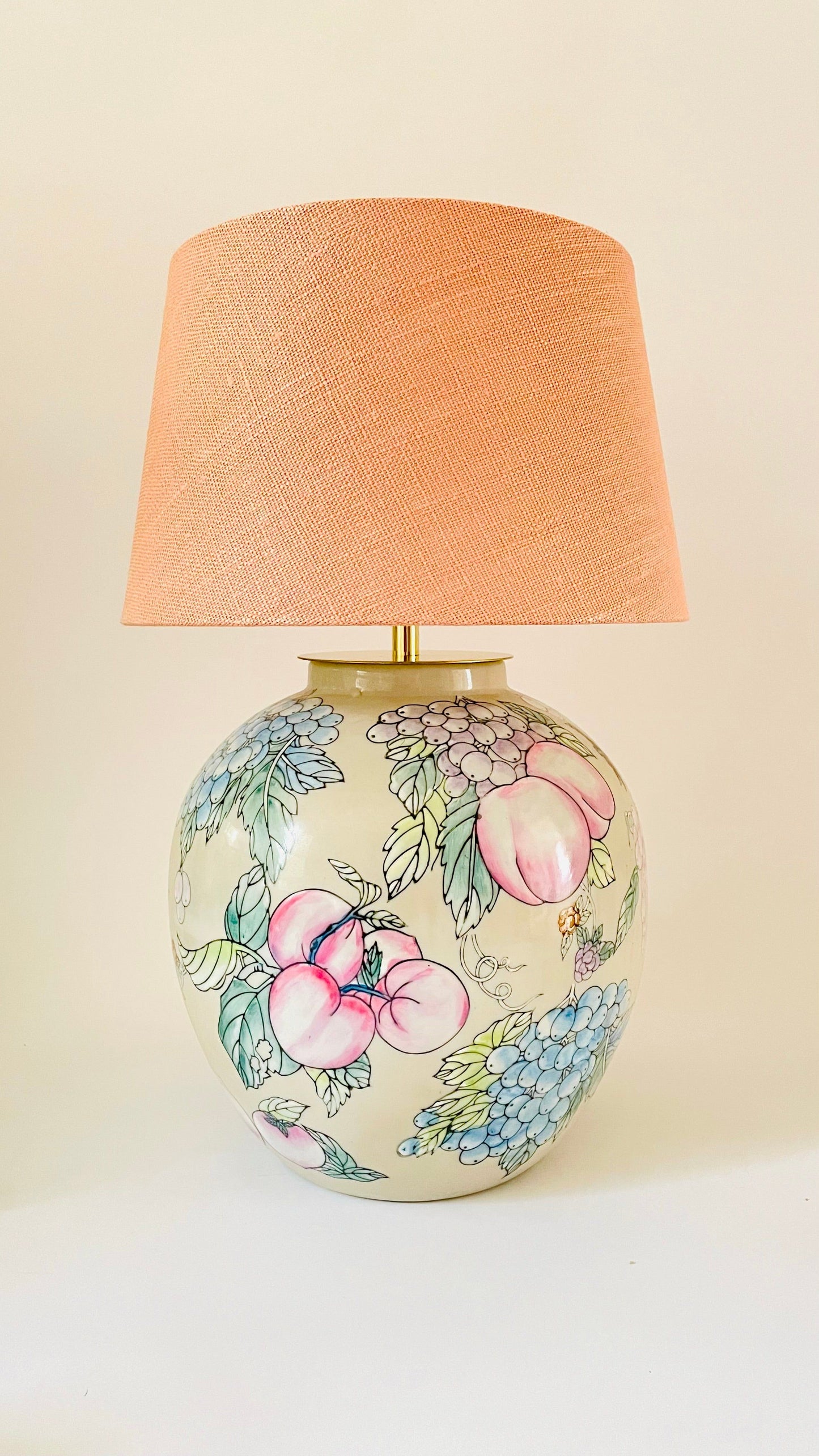 Antique Fruit Lamp