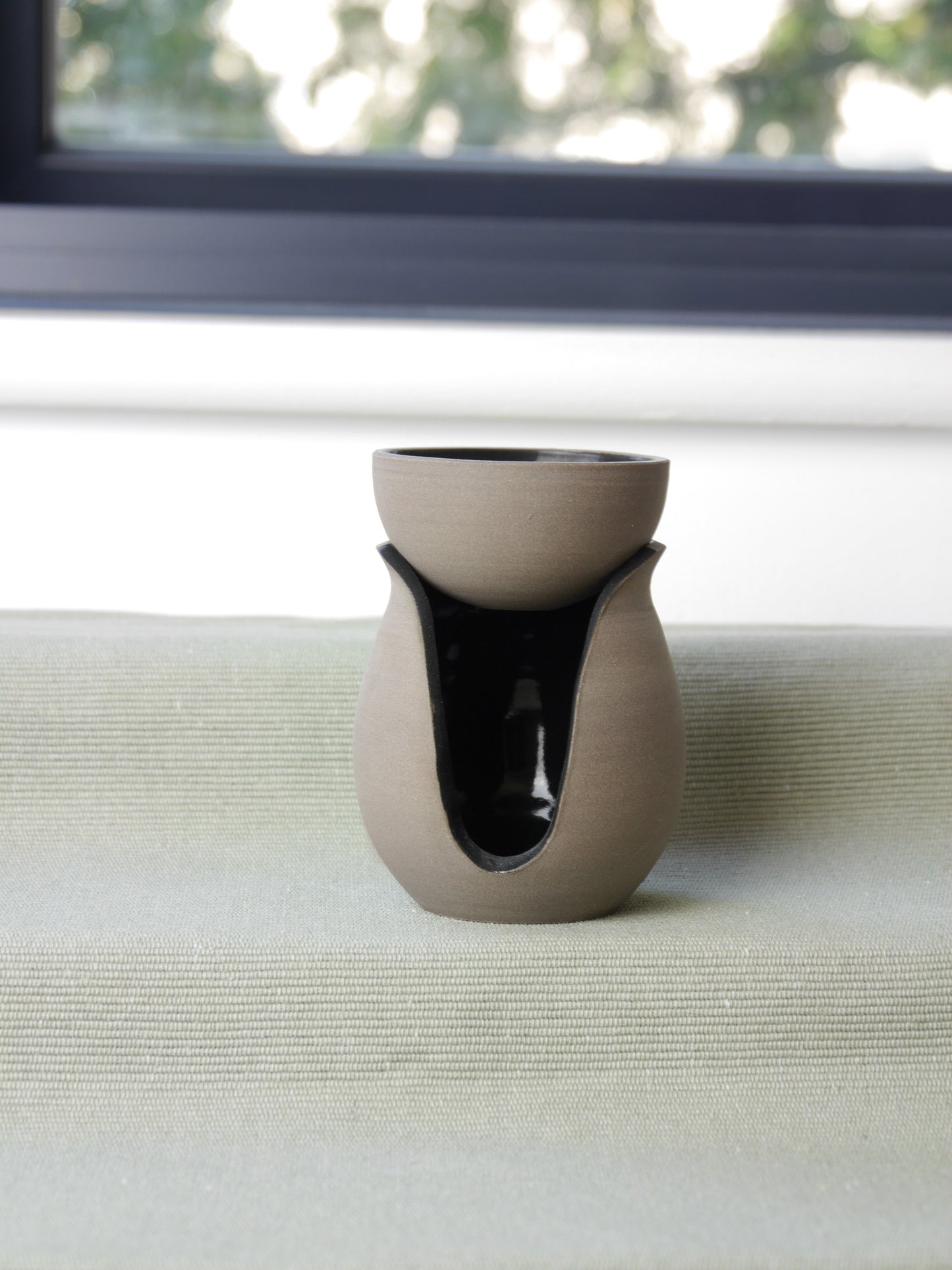 Oil Burner, Charcoal