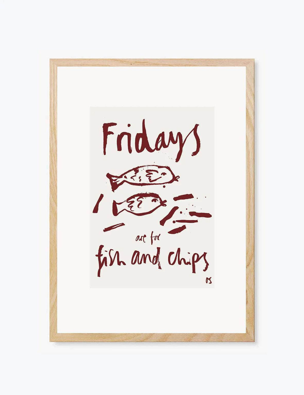Friday | Wall Art Print