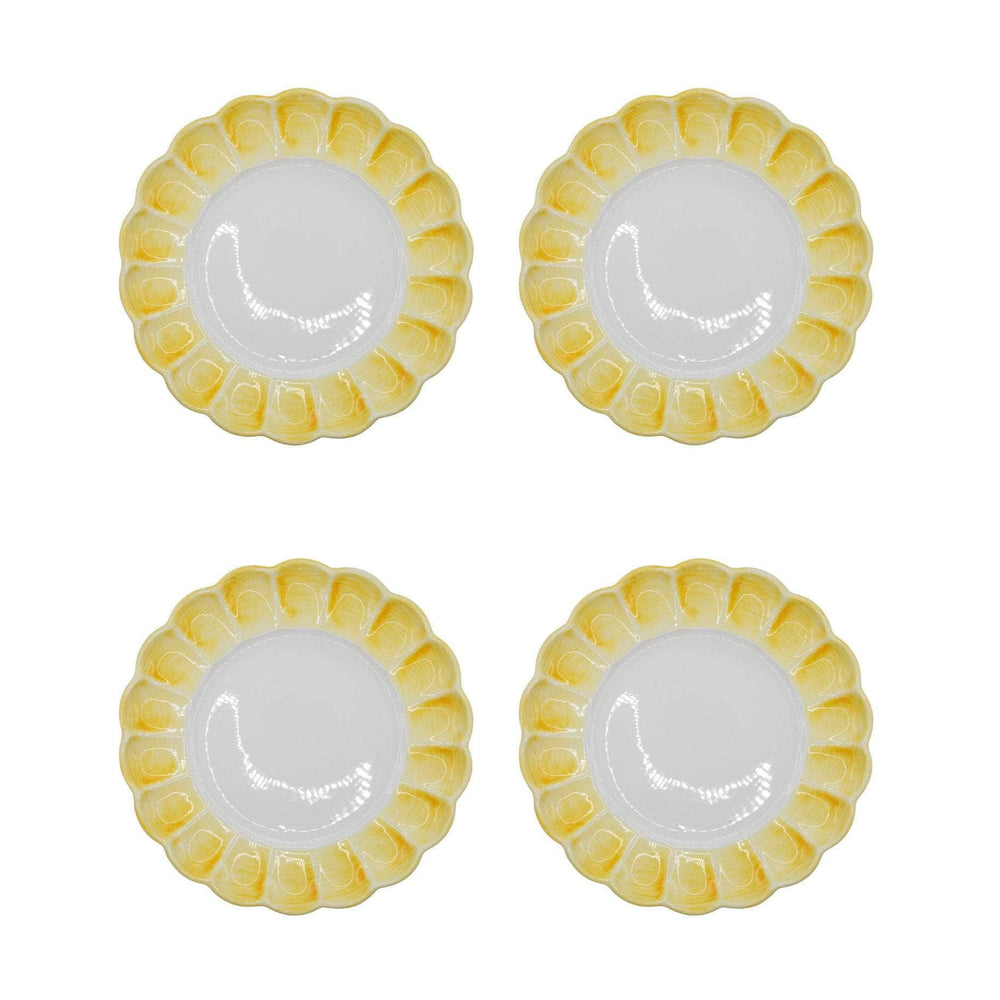 Lido Dinner Plate, Yellow, Set Of 4